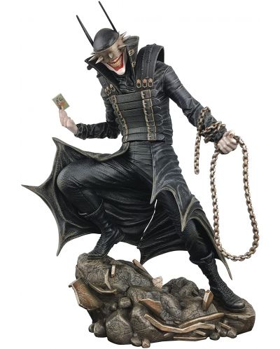 Статуетка Diamond Select DC Comic: Dark Nights Metal - Batman Who Laughs with chains