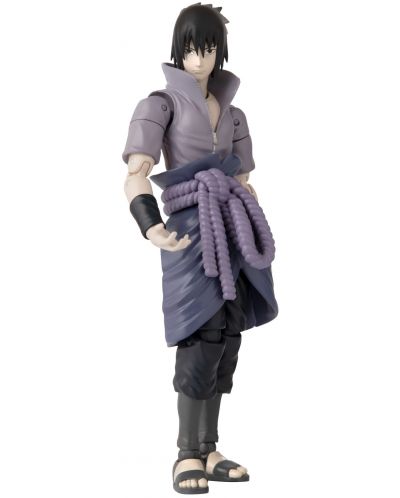 Екшън фигура Bandai Animation: Naruto Shippuden - Sasuke Uchiha (Anime Heroes) - 5