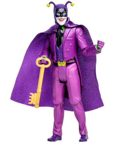 Екшън фигура McFarlane DC Comics: Batman - The Joker (Batman '66 Comic) (DC Retro), 15 cm - 4