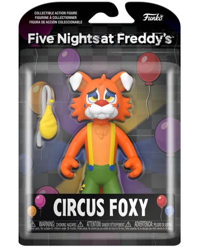 Екшън фигура Funko Games: Five Nights at Freddy's - Circus Foxy, 13 cm - 2