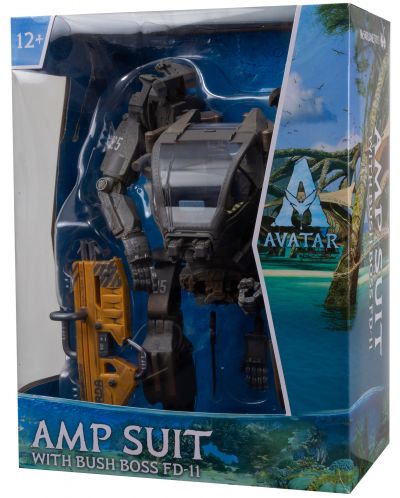 Екшън фигура McFarlane Movies: Avatar - Amp Suit (with Bush Boss FD-11), 30 cm - 10