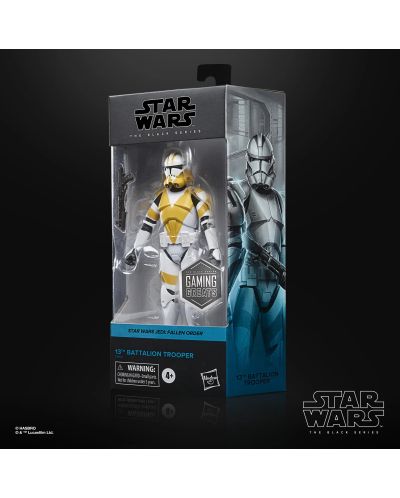 Екшън фигура Hasbro Movies: Star Wars - 13th Battalion Trooper (Jedi Fallen Order) (The Black Series) (Gaming Greats), 15 cm - 7