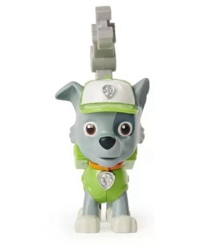 Екшън играчка-куче Spin Master Paw Patrol - Роки със значка - 3