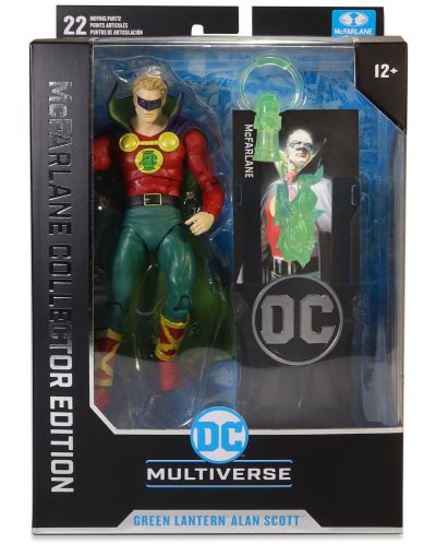 Екшън фигура McFarlane DC Comics: Multiverse - Green Lantern (Alan Scott) (Day of Vengeance) (McFarlane Collector Edition), 18 cm - 10