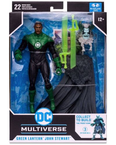 Екшън фигура McFarlane DC Comics: Multiverse - Green Lantern (Endless Winter) (Build A Figure), 18 cm - 9