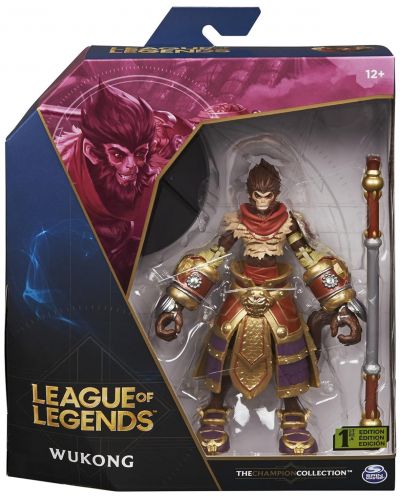Екшън фигура Spin Master Games: League of Legends - Wukong, 15 cm - 9