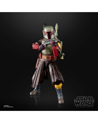 Екшън фигура Hasbro Television: The Book of Boba Fett - Boba Fett (Throne Room) (Black Series Deluxe), 15 cm - 5