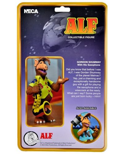 Екшън фигура Neca Television: Alf - Alf with Saxophone, 15 cm - 8