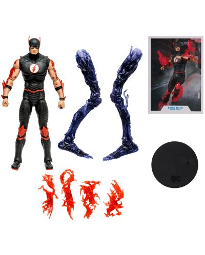 Екшън фигура McFarlane DC Comics: Multiverse - Barry Allen (Speed Metal) (Build A Action Figure), 18 cm - 7