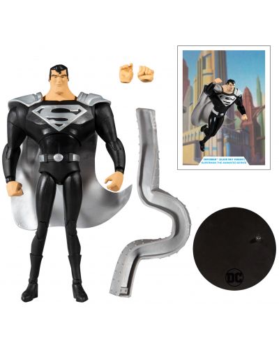 Екшън фигура McFarlane DC Comics: Multiverse - Superman (The Animated Series) (Black Suit Variant), 18 cm - 7