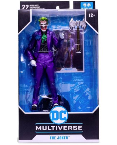 Екшън фигура McFarlane DC Comics: Multiverse - The Joker (Death Of The Family), 18 cm - 8