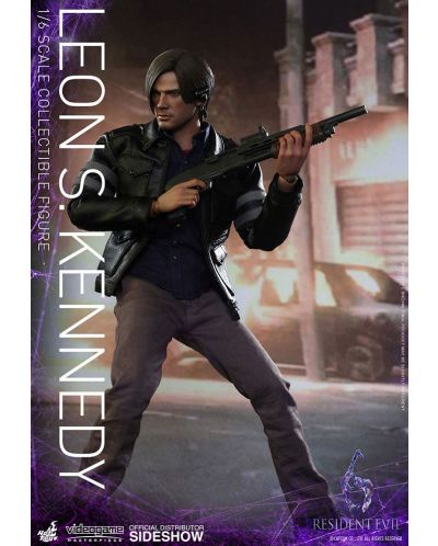 Екшън фигура Resident Evil 6 Videogame Masterpiece - Leon S Kennedy, 30 cm - 4