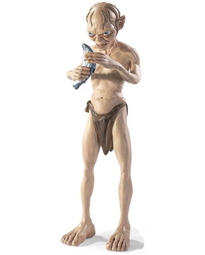 Екшън фигура The Noble Collection Movies: The Lord of the Rings - Gollum (Bendyfigs), 19 cm - 1