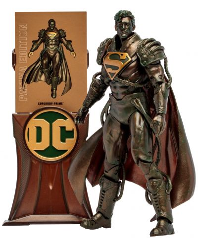 Екшън фигура McFarlane DC Comics: Multiverse - Superboy Prime (Infinite Crisis) (Patina Edition) (Gold Label), 18 cm - 8