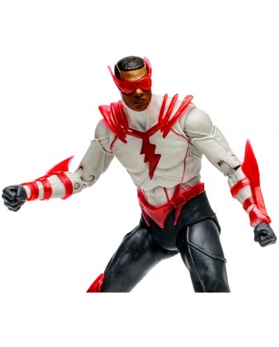 Екшън фигура McFarlane DC Comics: Multiverse - Kid Flash (Speed Metal) (Build A Action Figure), 18 cm - 6