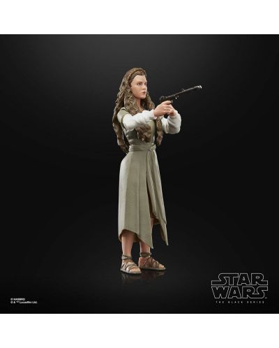 Екшън фигура Hasbro Movies: Star Wars - Princess Leia (Ewok Village) (Black Series), 15 cm - 7