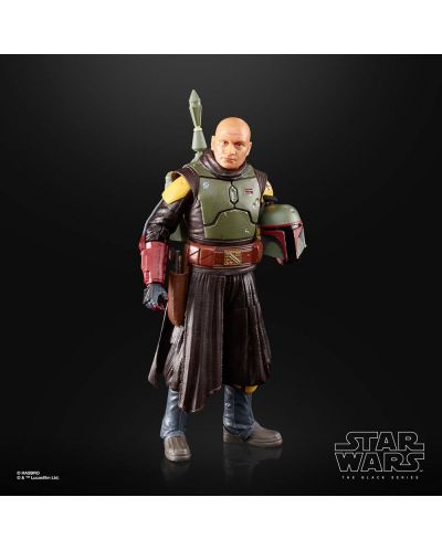 Екшън фигура Hasbro Television: The Book of Boba Fett - Boba Fett (Throne Room) (Black Series Deluxe), 15 cm - 4