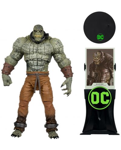 Екшън фигура McFarlane DC Comics: Multiverse - Killer Croc (Arkham Asylum) (Glows in the Dark Edition) (Gold Label) (Limited Edition), 30 cm - 7