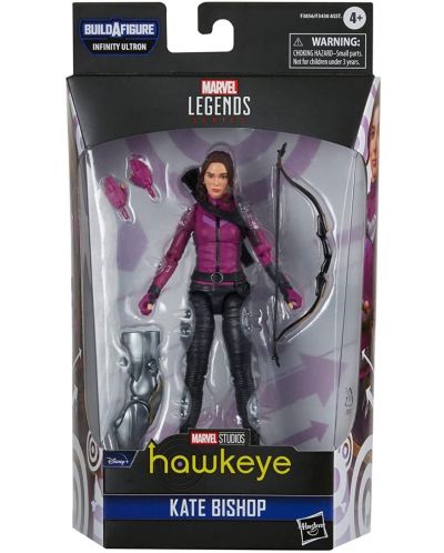 Екшън фигура Hasbro Marvel: Avengers - Kate Bishop (Marvel Legends Series) (Build A Figure), 15 cm - 7