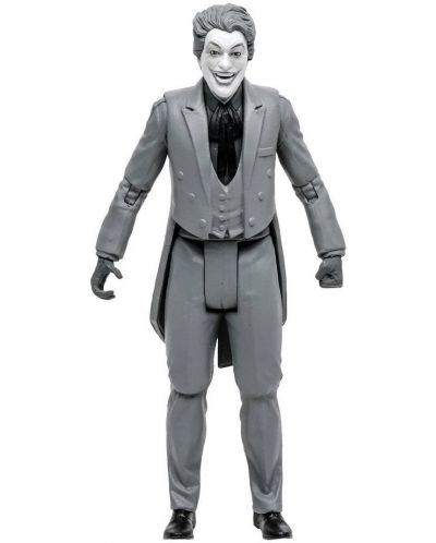 Екшън фигура McFarlane DC Comics: Batman - The Joker '66 (Black & White TV Variant), 15 cm - 1