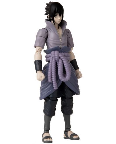 Екшън фигура Bandai Animation: Naruto Shippuden - Sasuke Uchiha (Anime Heroes) - 3