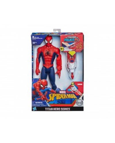 Екшън фигура Hasbro Spiderman - Titan Hero, със звуци (30 cm)