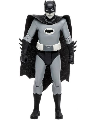 Екшън фигура McFarlane DC Comics: Batman - Batman '66 (Black & White TV Variant), 15 cm - 1