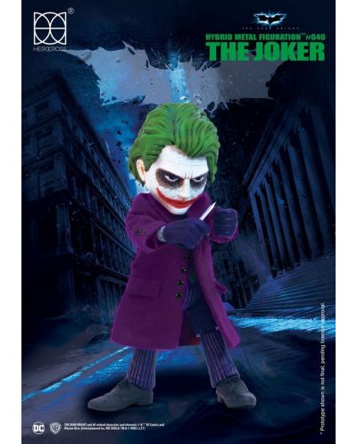 Екшън фигура Herocross DC Comics: Batman - The Joker (The Dark Knight), 14 cm - 2