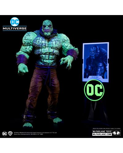 Екшън фигура McFarlane DC Comics: Multiverse - Killer Croc (Arkham Asylum) (Glows in the Dark Edition) (Gold Label) (Limited Edition), 30 cm - 6