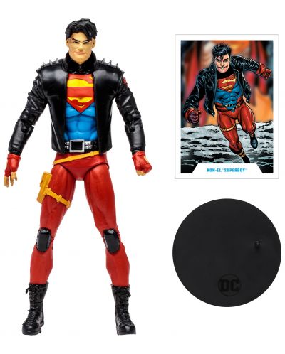 Екшън фигура McFarlane DC Comics: Multiverse - Superboy (Kon-El), 18 cm - 9