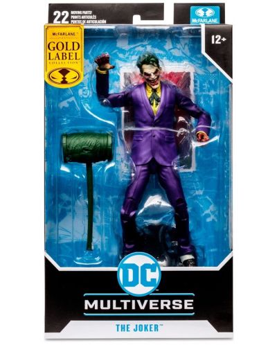 Екшън фигура McFarlane DC Comics: Multiverse - The Joker (DC vs. Vampires) (Gold Label), 18 cm - 9