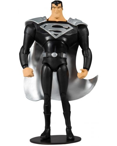 Екшън фигура McFarlane DC Comics: Multiverse - Superman (The Animated Series) (Black Suit Variant), 18 cm - 1