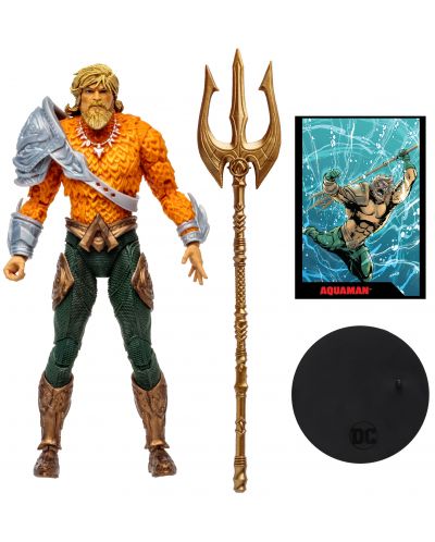 Екшън фигура McFarlane DC Comics: Aquaman - Aquaman (Page Punchers), 18 cm - 9