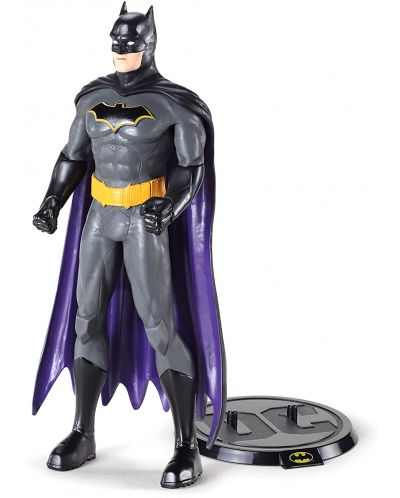 Екшън фигура The Noble Collection DC Comics: Batman - Batman (Bendyfigs), 19 cm - 1