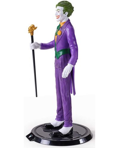Екшън фигура The Noble Collection DC Comics: Batman - The Joker (Bendyfigs), 19 cm - 3