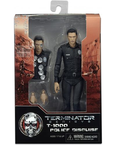 Екшън фигура Neca Terminator Genysis - T1000 Police - 2