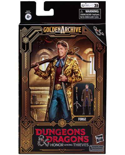 Екшън фигура Hasbro Games: Dungeons & Dragons - Forge (Honor Among Thieves) (Golden Archive), 15 cm - 8