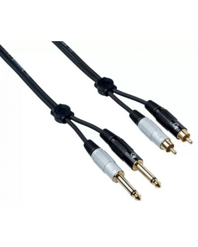 Екраниран кабел Bespeco - EA2M300, 3 m, черен - 1