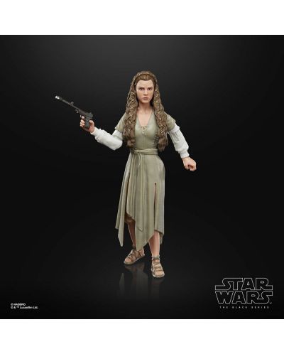 Екшън фигура Hasbro Movies: Star Wars - Princess Leia (Ewok Village) (Black Series), 15 cm - 4