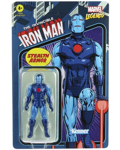 Екшън фигура Hasbro Marvel: Iron Man - Iron Man (The Invincible) (Marvel Legends), 10 cm - 3