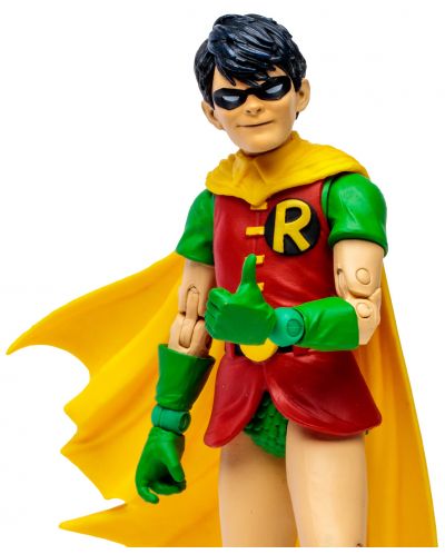 Екшън фигура McFarlane DC Comics: Multiverse - Robin (Dick Grayson) (DC Rebirth) (Gold Label), 18 cm - 2