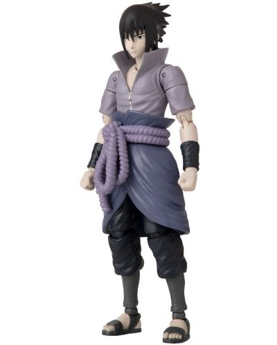 Екшън фигура Bandai Animation: Naruto Shippuden - Sasuke Uchiha (Anime Heroes) - 2