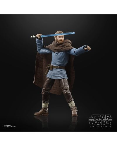 Екшън фигура Hasbro Movies: Star Wars - Obi-Wan Kenobi (Tibidon Station) (Black Series), 15 cm - 5