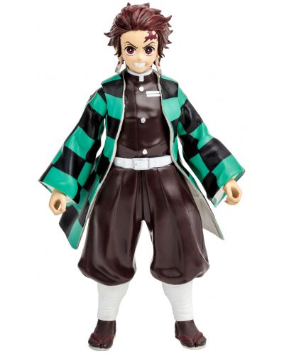 Екшън фигура McFarlane Animation: Demon Slayer - Tanjiro (Water Dragon), 13 cm - 1