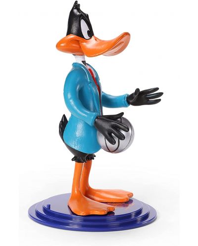 Екшън фигура The Noble Collection Animation: Space Jam 2 - Daffy Duck (Bendyfigs), 19 cm - 2