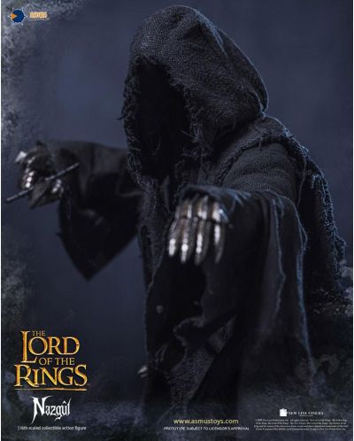 Екшън фигура Asmus Collectible Movies: The Lord of the Rings - Nazgul, 30 cm - 4