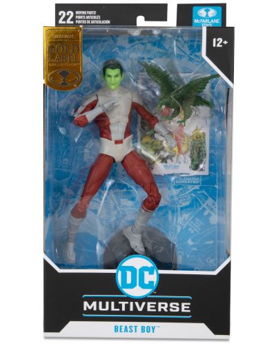 Екшън фигура McFarlane DC Comics: Multiverse - Beast Boy (Teen Titans) (Gold Label), 18 cm - 8
