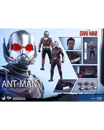 Екшън фигура Captain America: Civil War Movie Masterpiece - Ant-Man, 30 cm - 12