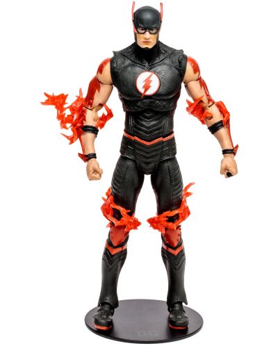 Екшън фигура McFarlane DC Comics: Multiverse - Barry Allen (Speed Metal) (Build A Action Figure), 18 cm - 1
