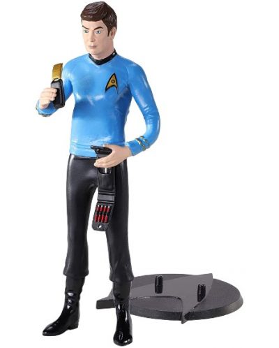 Екшън фигура The Noble Collection Television: Star Trek - McCoy (Bendyfigs), 19 cm - 2